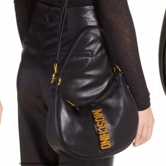 Perfect Dual Purpose Moschino bag! Hobo & Crossbody! Great condition! - Picture 5 of 8